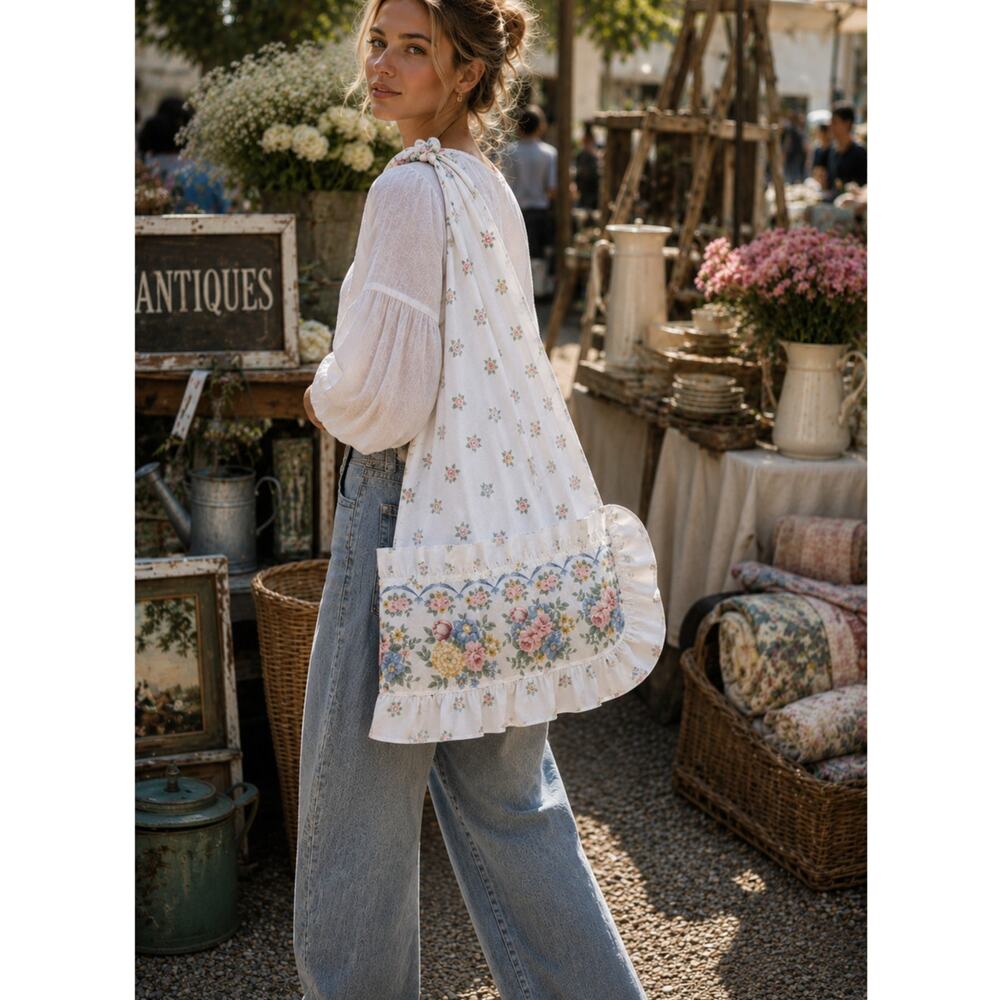 The Grand Carryall | Oversized Floral Slouchy Statement Tote Market Beach Bag